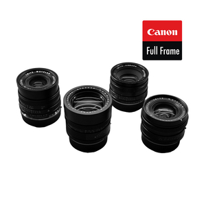 Leica R 24-35-50-90mm - set czterech obiektywów - Canon EF